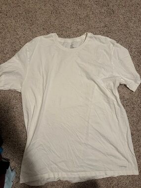Calvin Klein Men’s White Short Sleeve Crew Tee